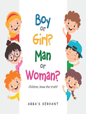 cover image of Boy or Girl? Man or Woman?